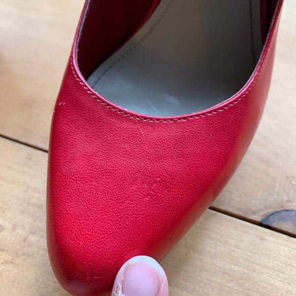 Aldo / Red / Rounded Toe / High Heels - Picture 8 of 10